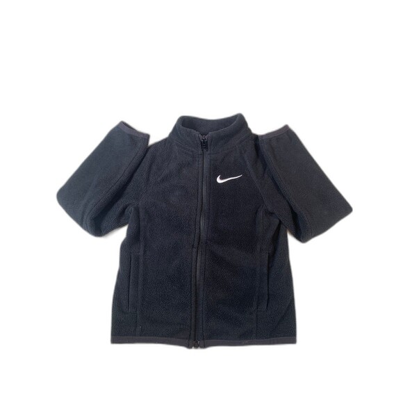 Nike Kids Black Fleece Jacket - Picture 1 of 7